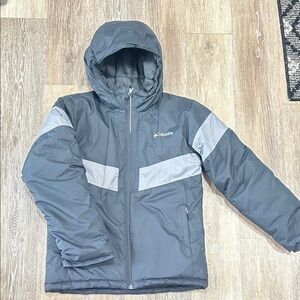 Columbia Kids Black and Gray Puffer Jacket